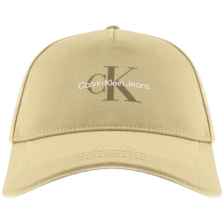 Calvin Klein Patch Logo Cap Beige | Mainline Menswear United